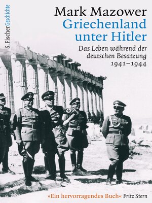 cover image of Griechenland unter Hitler